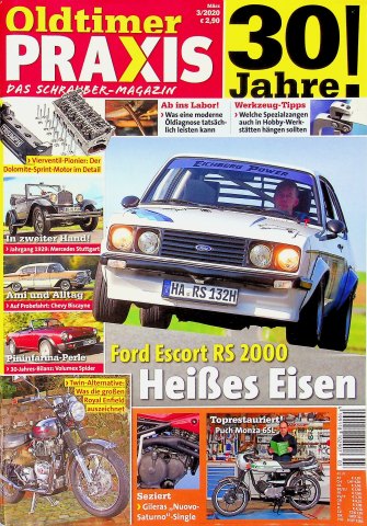 Deckblatt Oldtimer Praxis (03/2020)
